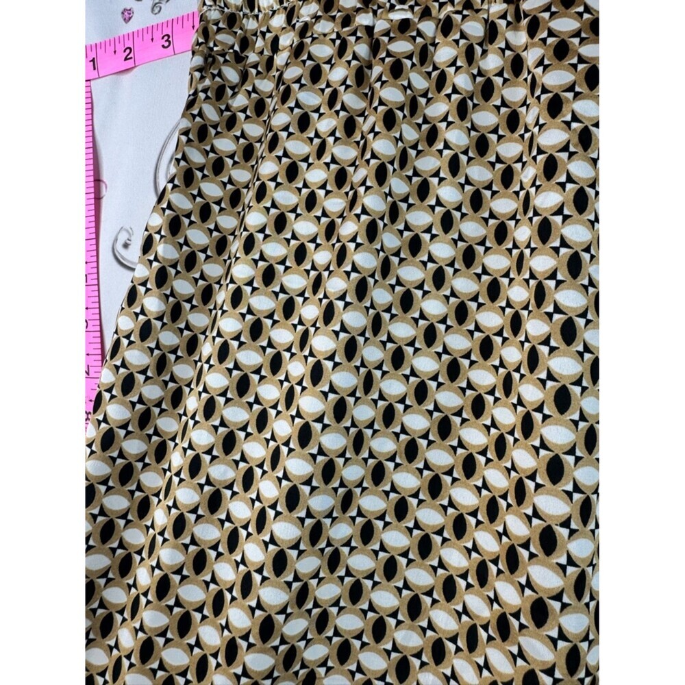 Taver & Blair pants geometric London Geometric Print Palazzo Pants Gold & Black - Picture 6 of 10